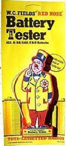 W.C. Fields Battery Tester Toy
