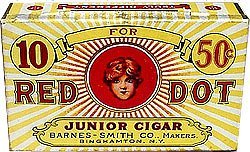 Red Dot Cigar Tin