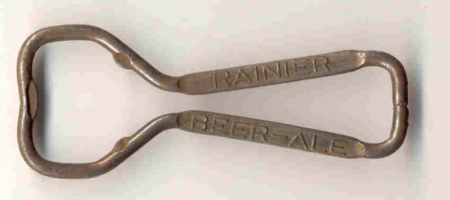 1930s Steel RANIER BEER BEER opener