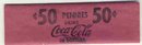 old vintage COCA COLA soda penny wrapper