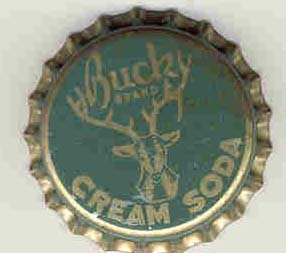 Bucky Cream Soda Bottle Cap