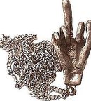 Middle Finger Toy - Protest Necklace