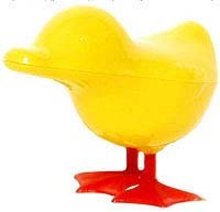 Yellow Chicken Candy Container