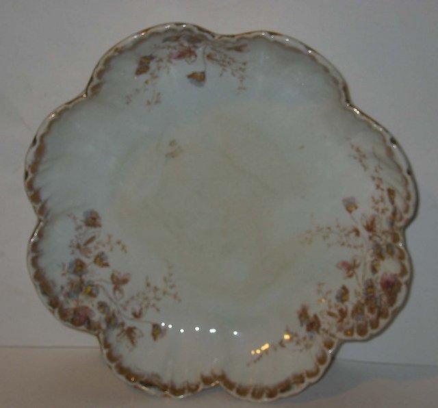 old vintage B&M CHINA plate