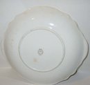 old vintage FLORAL PORCELAIN PLATE