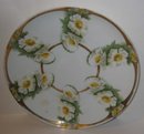 old vintage ROSENTHALE FLORAL DAISY PLATE