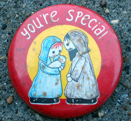 old vintage YOU'RE SPECIAL precious pinback pin