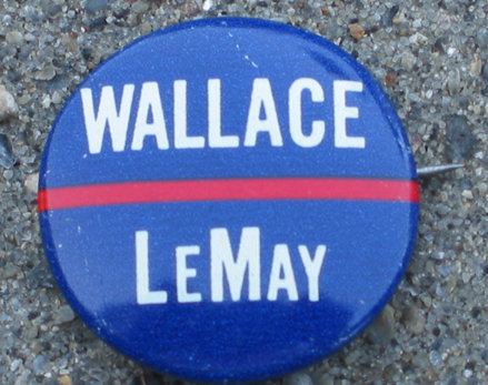 old vintage 1960s WALLACE LEMAY pin