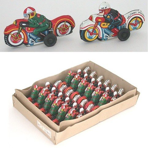Tin Friction Motorcycles Lot