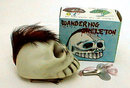 WIND-UP Skull Toy - Vintage Walking Toys