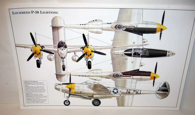Lockheed jet Poster
