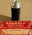 Alladin Vacuum Thermos Bottle in Original Box