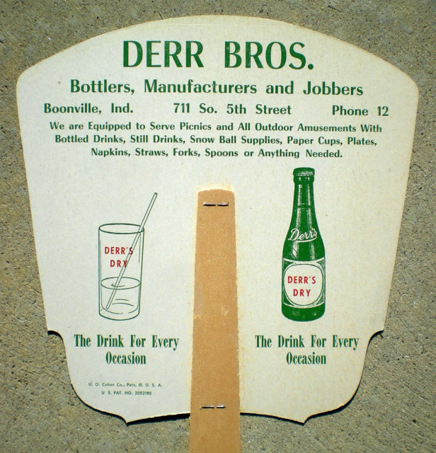 Derr Brothers Soda Fan