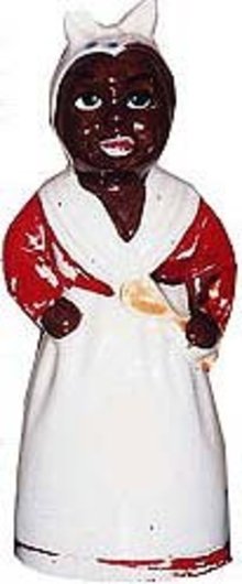 Negro Mammy Salt Shaker 1940s