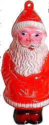old vintage 1940s SANTA CLAUS CHRISTMAS ornament
