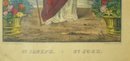 Antique Currier & Ives Jesus Christ Framed Art Lithograph Print