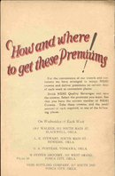 Nehi Soda Premium Booklet 1920s