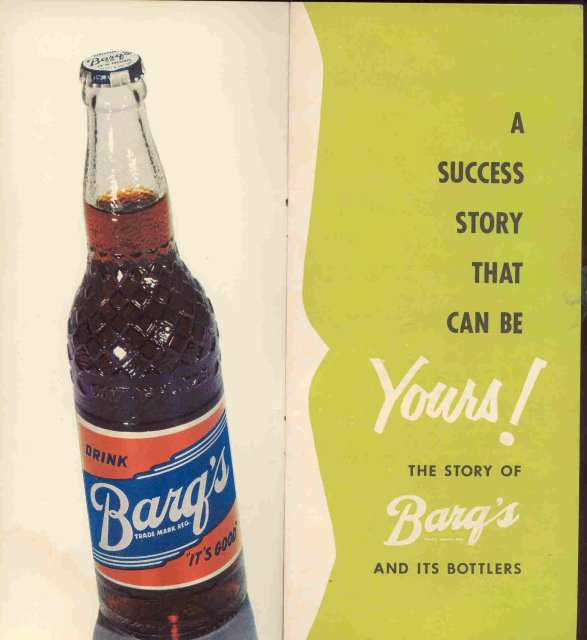 Barq's Soda Booklet ~ 1950