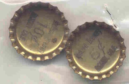 Coca-Cola Soda Bottle Caps 1920s