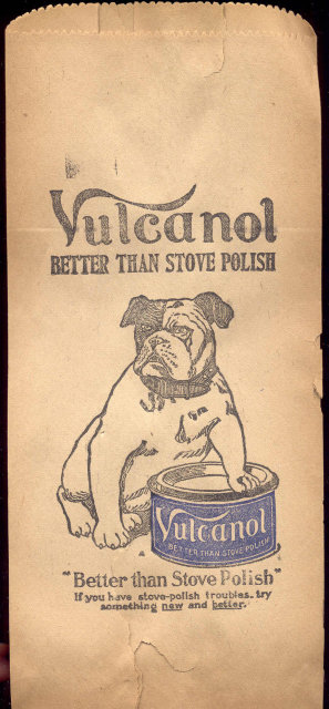Vulcanol Bulldog Stove Polish Bag