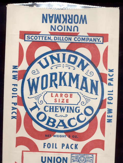 Union Workman Tobacco Bag