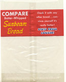 Sunbeam Bread Lunch Bag