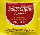 old vintage 1960s MASSENGILL powder douche pak