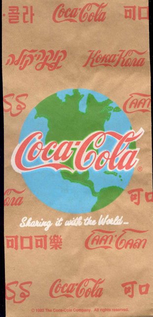 Coca-Cola Soda Snack Bag