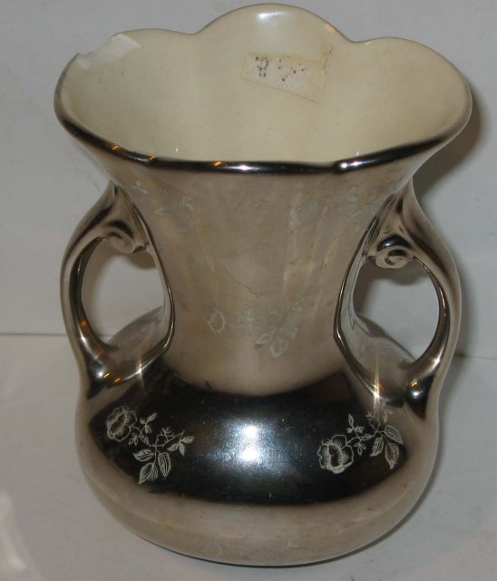 Platinum Rose China Vase 22k