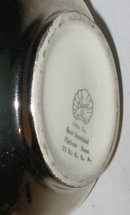 Platinum Rose China Vase 22k