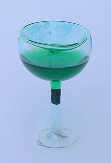 old vintage 1950s JAPAN TINY TRICK GLASS