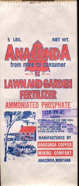 1930s ANACONDA MONTANA fertilzer Farm bags