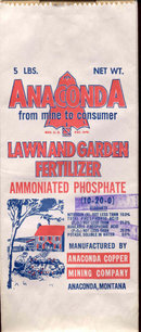 1930s ANACONDA MONTANA fertilzer Farm bags