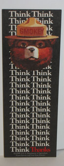 Smokey the Bear Bookmark