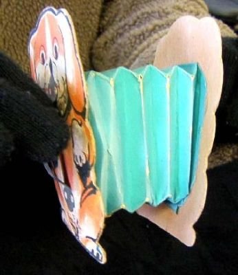 Accordian Paper Dog Toy