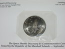 old vintage 1988 SPACE SHUTTLE DISCOVERY coin