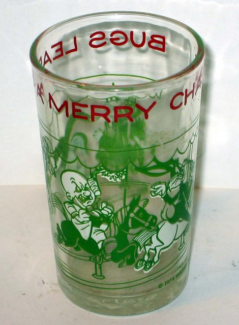 vintage BUGS BUNNY JELLY GLASS