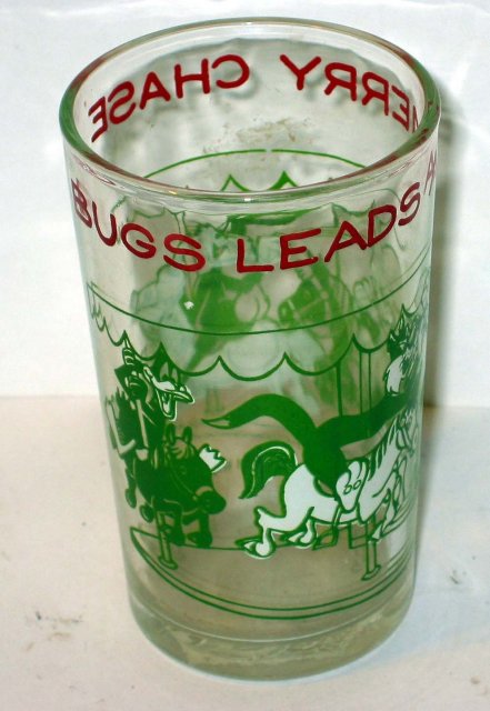 vintage BUGS BUNNY JELLY GLASS