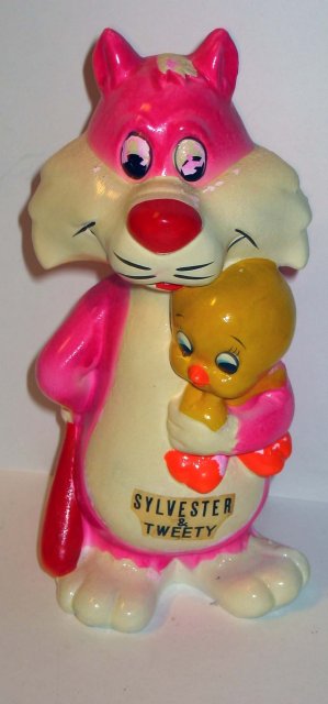 SYLVESTER & TWEETY BIRD woolworths piggy bank