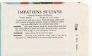 old vintage 1980 IMPATIENTS FLOWER seed pack