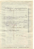 old vintage 1929 PAINE WEBBER Stock Certificate