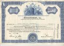 old vintage 1962 DIRECTOMAT INC Stock Certificate