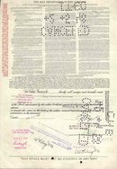 old vintage 1948 MAY DEPARTMENT STORE stock certificate