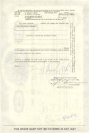 old vintage 1968 BEAVER CREEK Stock Certificate