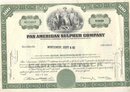 1967 PAN AMERICAN scott Stock Certificate