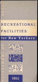 old vintage 1953 NEW YORK RECREATIONAL booklet