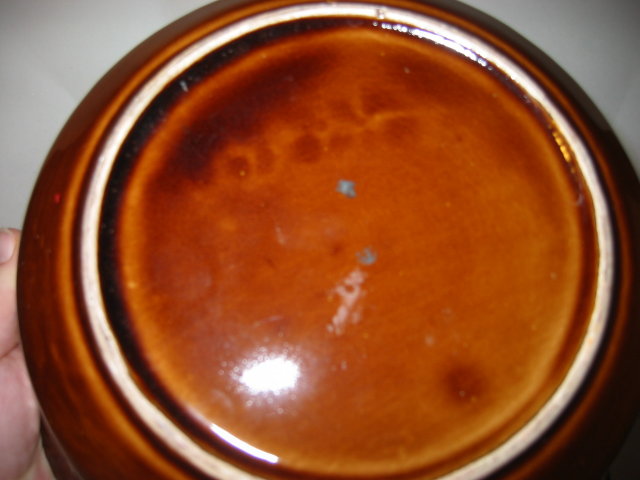 old vintage RETRO FUNKY CASSEROLE dish w metal holder
