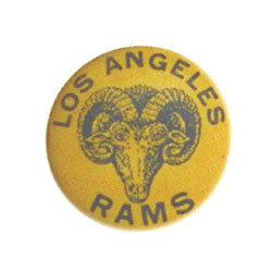 old vintage 1950s Los Angeles Rams Football