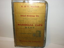 MARSHALL CAFE DINER MENU