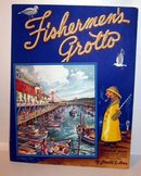 old vintage 1940s FISHERMAN'S GROTTO MENU